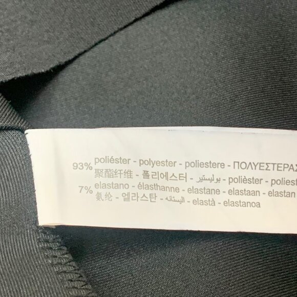 Zara Black Asymmetrical Spaghetti Strap Midi Dress‎ - Picture 8 of 9